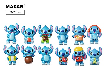 Игрушка-антистресс УШАСТИК 10.5*8 см, ассорти 12 дизайнов, ПВХ- сетка M-20574