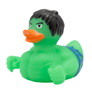 Funny Ducks Зеленый монстр уточка, арт. FuDu1280