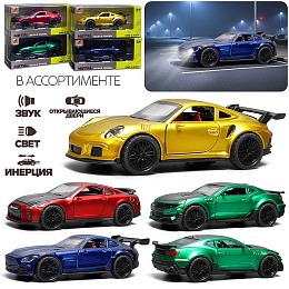 Машина металлическая 1:36 Спорткар 3611A-1