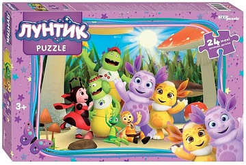 Пазлы макси 24 Лунтик 90089