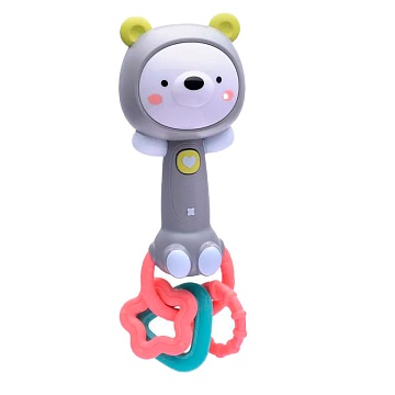 Погремушка "Собачка" на батарейках, в коробке Y0014-4