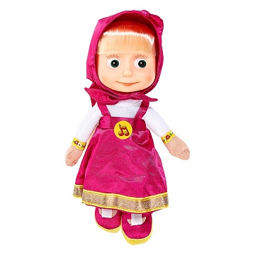 Мягкая игрушка "Маша" 29 см, музыкальный чип, в пакете 380468