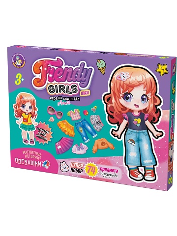 Игра магнитная "Одевашки. Алиса" 05610