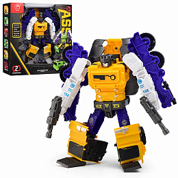 Робот трансформирующийся в бетономешалку в коробке 908-1B6