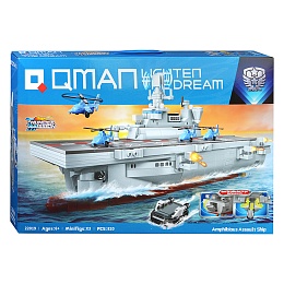 Конструктор Amphibious Assault Ship 820дет 22019 