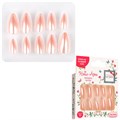 Lukky Нэйл-Арт наб. Pedicure style #12 Golden Velvet (10 накладных ногтей) Т25279