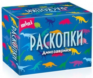 Мини набор для проведения раскопок "Дино" dig-40