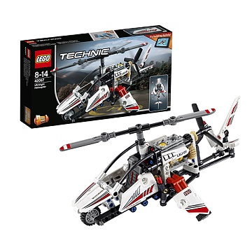 Lego Technic Сверхлёгкий вертолёт 42057 Лего Техник --