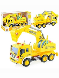 Дорожный экскаватор Builder инерц. свет. звук 1:16 WY310D Т27523