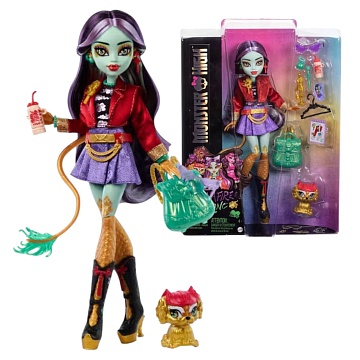 Кукла Monster High Jinafire Long - Монстр Хай Джинафаер Лонг HYV58