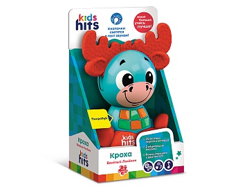 Игрушка интерактивная "Kids Hits. Веселый Лосёнок" на батарейках KH10/001