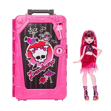 Кукла Monster High Gore-geous Oasis Draculaura Монстер Хай с чемоданом Дракулаура JDR50