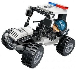 Конструктор 11011-4 98дет  MineCity Activate full-terrain off-road car