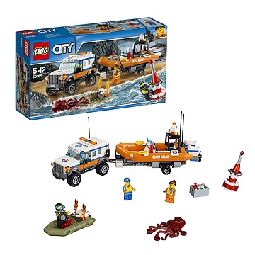 Lego City Внедорожник 4х4 команды быстрого реагирования 60165 Лего Город--
