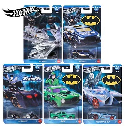 Машинка коллекционная Mattel Hot Wheels Batman Themed Series-Batmobile HDG89