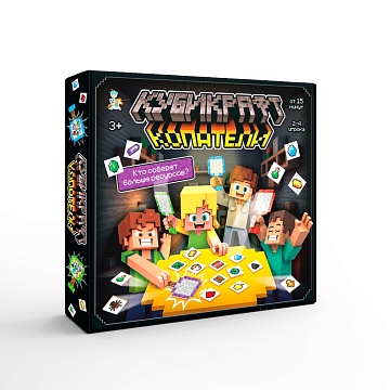 Игра настольная "Кубикрафт" Копатели 05990