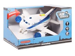 Авиалайнер инерц. свет. звук 1:200 WY710B Т27519