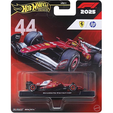 Hot Wheels Премиальная серия Formula 1 Scuderia Ferrari Hp JKD86