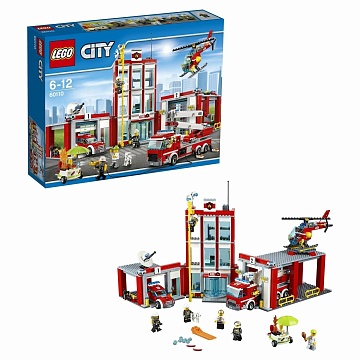 Lego City Fire Пожарная часть 60110-L --