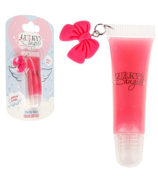 Lukky Angel Charmy Gloss блеск для губ сверкающий (коричнево-красный) Т27716