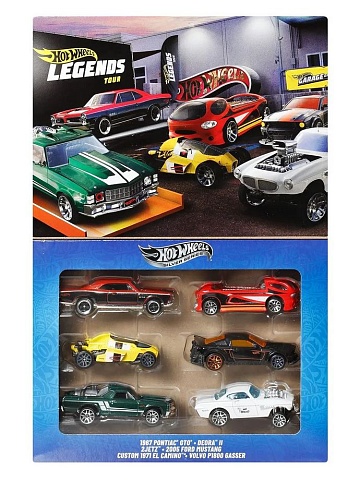 Набор Hot Wheels Legends Tour Silver Series JBY78