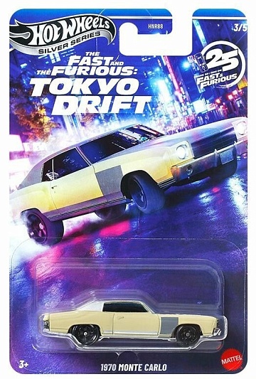 Машинка Hot Wheels 1970 Monte Carlo JKX07