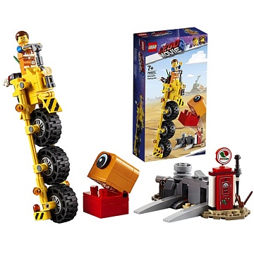 LEGO MOVIE Трехколёсный велосипед Эммета! 70823 Лего Фильм--