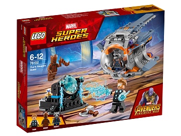 Lego SUPER HERO В поисках оружия Тора 76102 Лего супергерои--