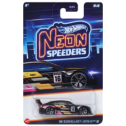 Машинка Hot Wheels Specials Neon Speeders 16 Caddilac ATS-V HLH72 